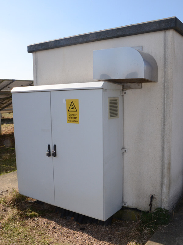 prefabricated building housing power electronic equipment