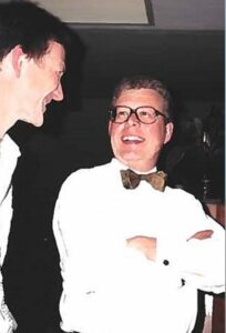 Dr John Horsfall in the early days of Hawkins.