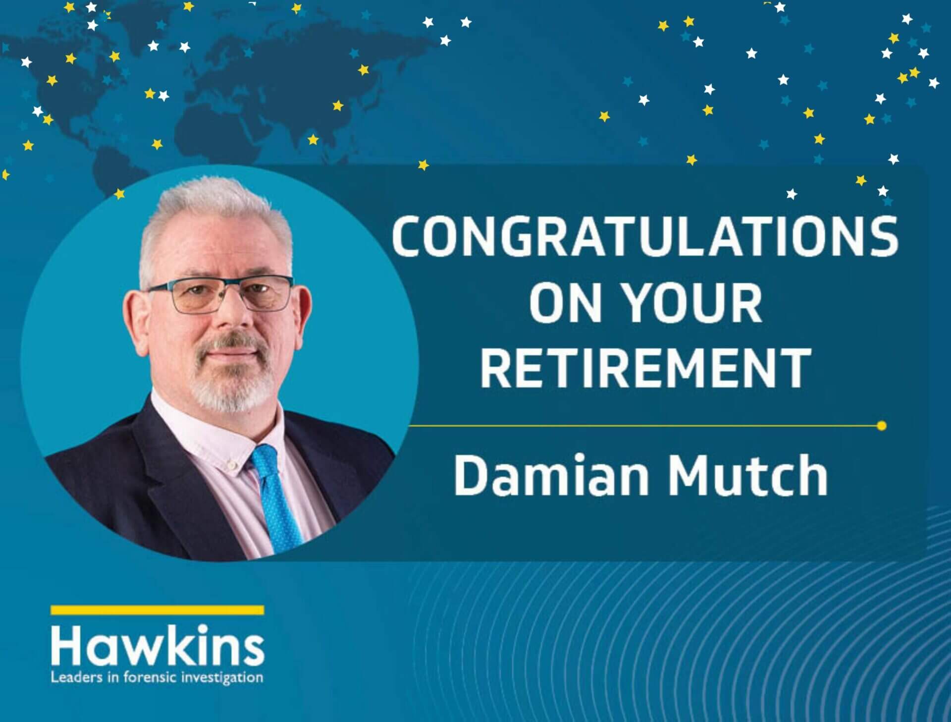 Damian Mutch, RTC Investigator is retiring
