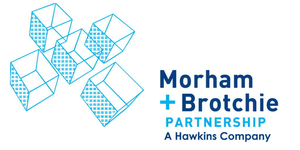 Morham and Brotchie (Hawkins) Logo